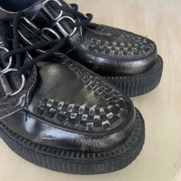 T.U.K. Viva Mondo Creepers – Size US Women’s 5 /  Boys 3 - Picture 7 of 11